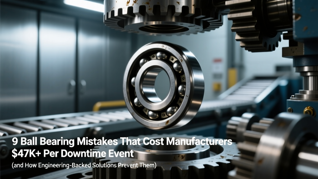 9 Ball Bearing Mistakes That Cost Manufacturers $47K+ Per Downtime Event (and How Engineering-Backed Best Practices Prevent Them)