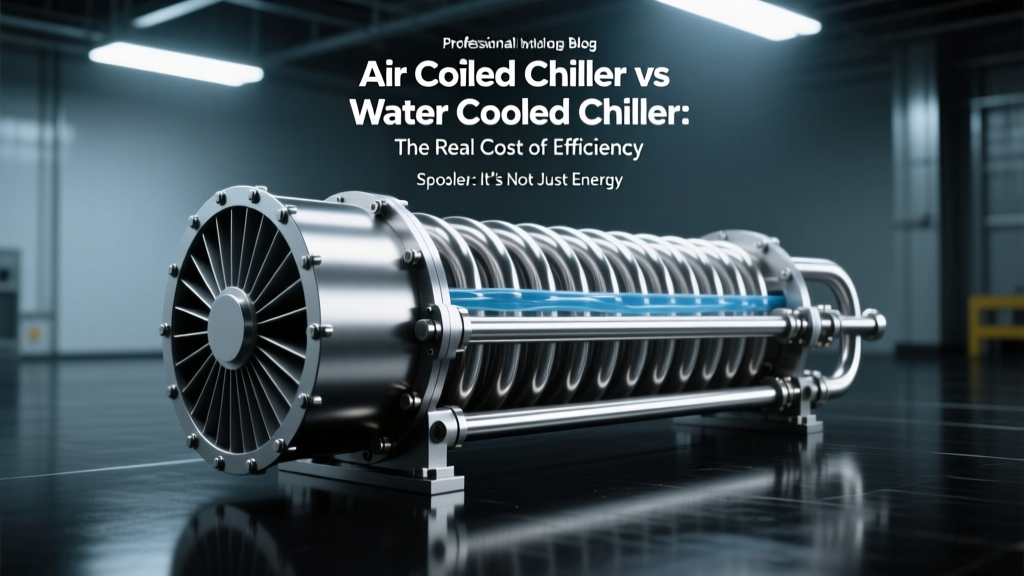 Air Cooled Chiller vs Water Cooled Chiller: The Real Cost of Efficiency (Spoiler: It’s Not Just Energy Bills — We Analyzed 12 Years of ASHRAE Field Data, Lifecycle Costs, and Climate-Specific ROI)