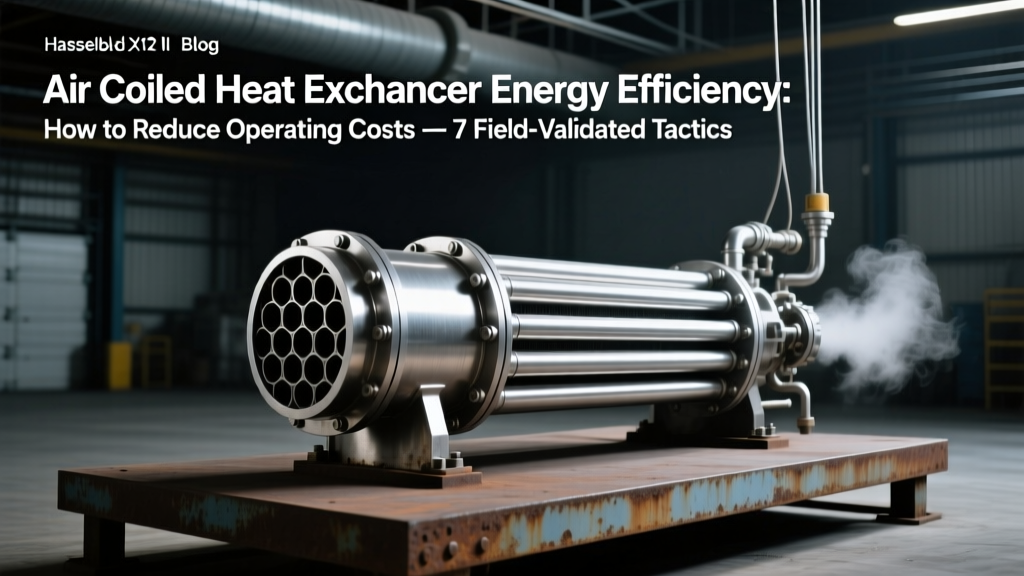 Air Cooled Heat Exchanger Energy Efficiency: How to Reduce Operating Costs — 7 Field-Validated Tactics That Cut Fan Power by 38–62% (Not Just Theory: Real Refinery & Petrochem Case Data)