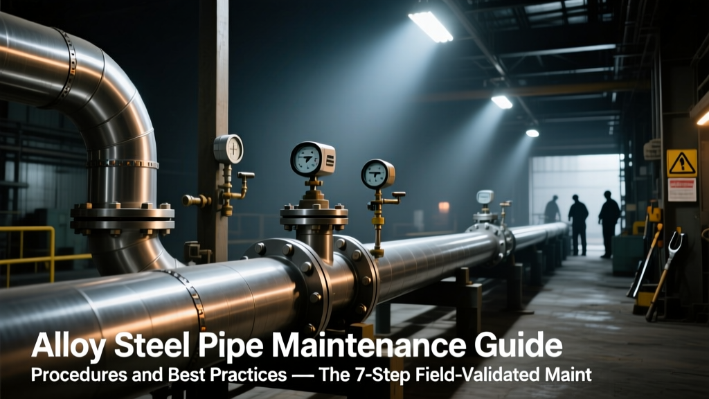 Alloy Steel Pipe Maintenance Guide: Procedures and Best Practices — The 7-Step Field-Validated Maintenance Protocol That Prevents $280K/yr in Unplanned Downtime (Based on 12 Refinery Case Studies)
