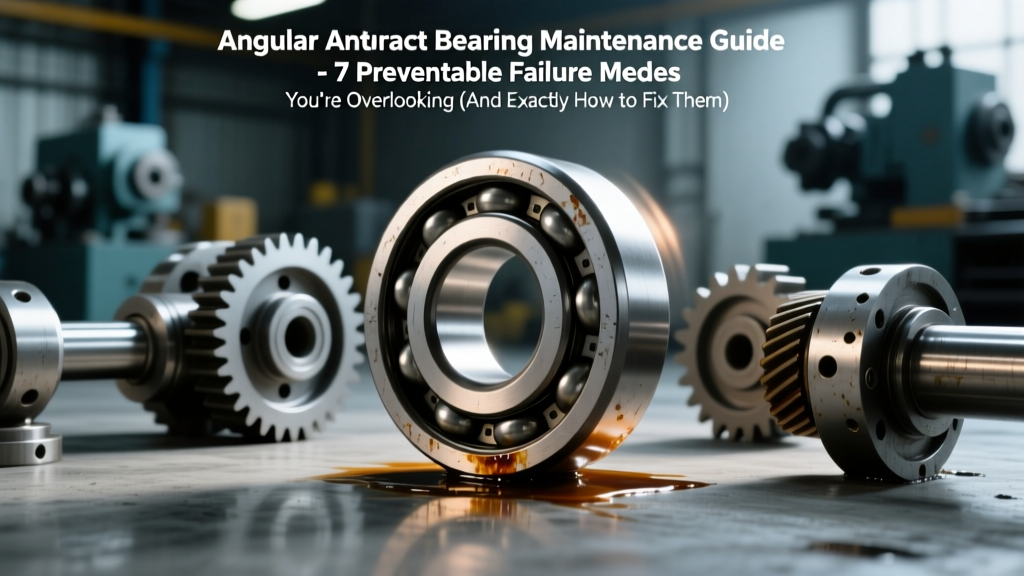 Angular Contact Bearing Maintenance Guide: 7 Preventable Failure Modes You’re Overlooking (And Exactly How to Fix Them Before Catastrophic Shaft Damage Occurs)