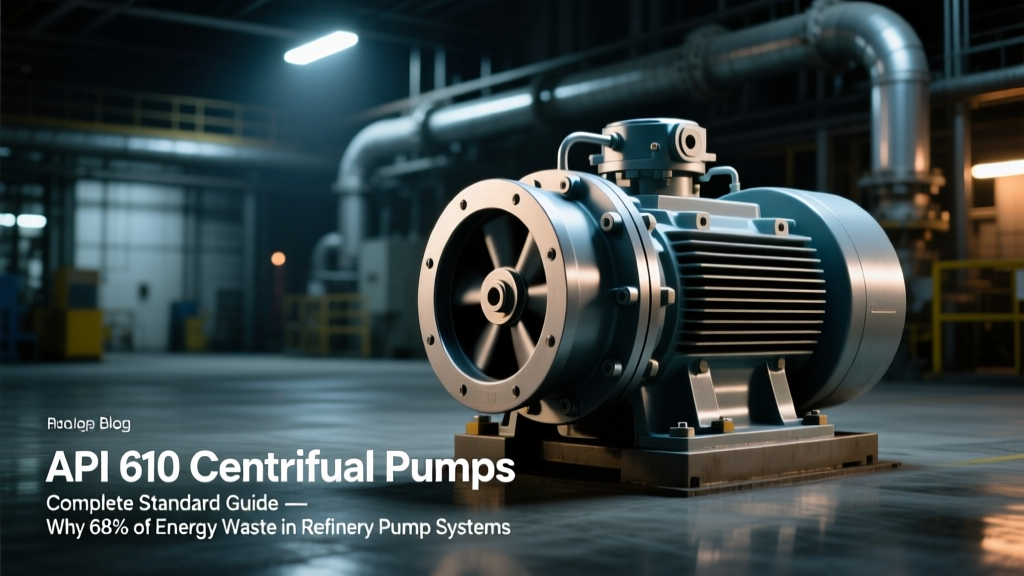 API 610 Centrifugal Pumps: Complete Standard Guide — Why 68% of Energy Waste in Refinery Pump Systems Comes from Non-Compliant or Outdated API 610 Designs (and How to Fix It in 4 Phases)