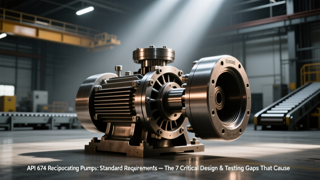 API 674 Reciprocating Pumps: Standard Requirements — The 7 Critical Design & Testing Gaps That Cause 63% of Field Failures (and How to Close Them Before Commissioning)
