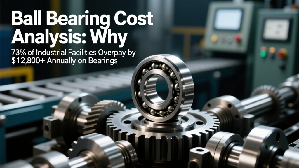 Ball Bearing Cost Analysis: Why 73% of Industrial Facilities Overpay by $12,800+ Annually on Bearings—Here’s the Full Purchase, Installation, and Lifecycle Breakdown (Including Energy Waste & Sustainability Impact)
