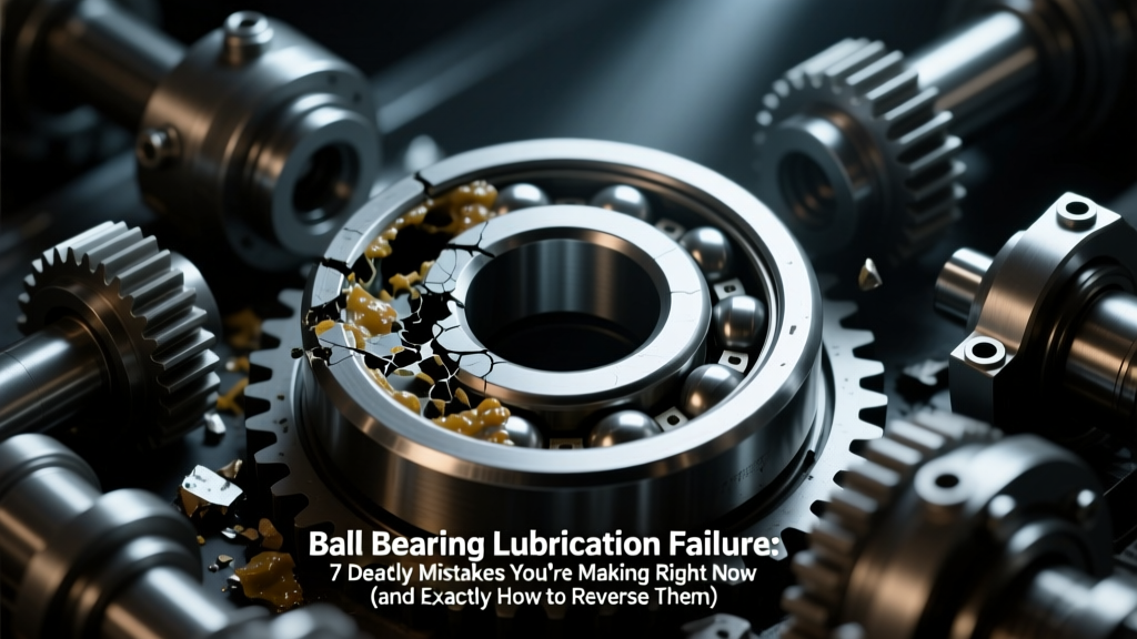 Ball Bearing Lubrication Failure: 7 Deadly Mistakes You’re Making Right Now (and Exactly How to Reverse Damage Before Catastrophic Seizure)