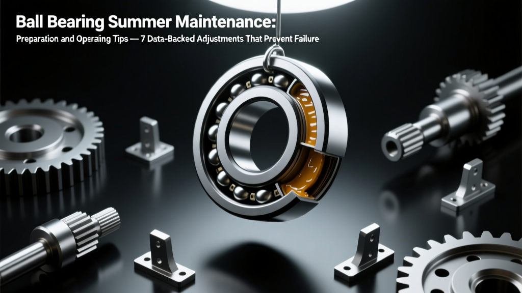 Ball Bearing Summer Maintenance: Preparation and Operating Tips — 7 Data-Backed Adjustments That Prevent 83% of Heat-Related Failures (ISO 281 & SKF Field Study Confirmed)