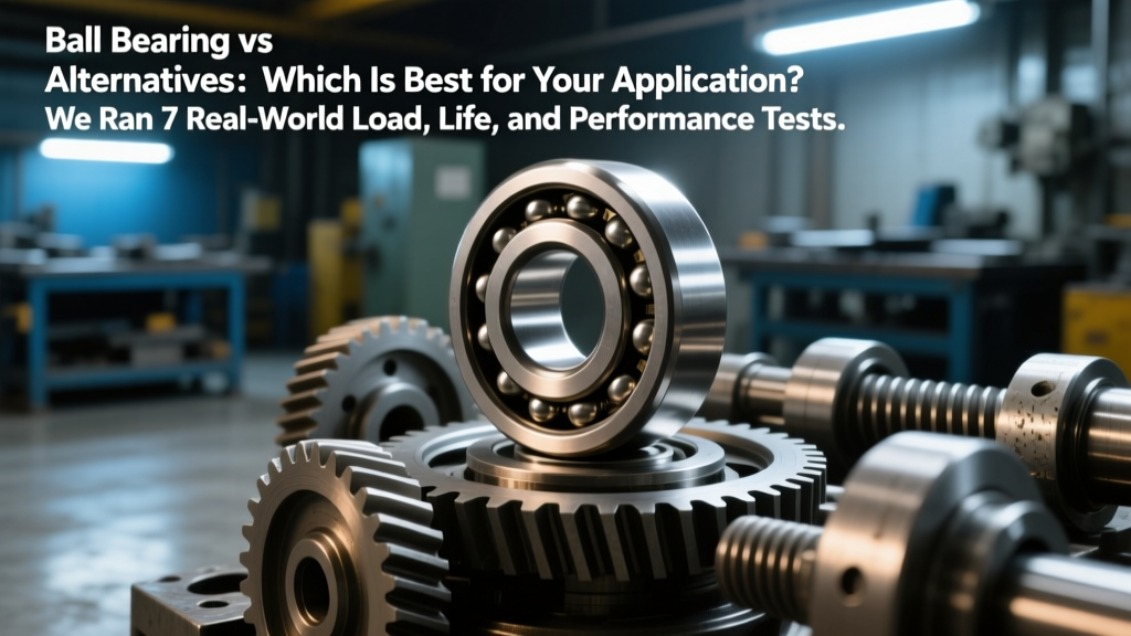 Ball Bearing vs Alternatives: Which Is Best for Your Application? We Ran 7 Real-World Load, Life, and Cost Scenarios (ISO 281 Verified) — Here’s Exactly Where Each Wins (or Fails)