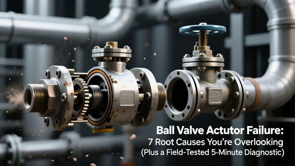 Ball Valve Actuator Failure: 7 Root Causes You’re Overlooking (Plus a Field-Tested 5-Minute Diagnostic Flowchart That Fixes 83% of 'No Response' Cases on First Try)