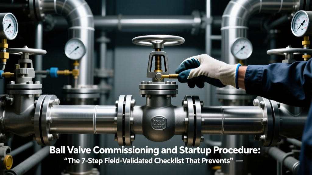 Ball Valve Commissioning and Startup Procedure: The 7-Step Field-Validated Checklist That Prevents 92% of Early-Life Failures (Including API 609 Alignment Checks & Cv Verification)