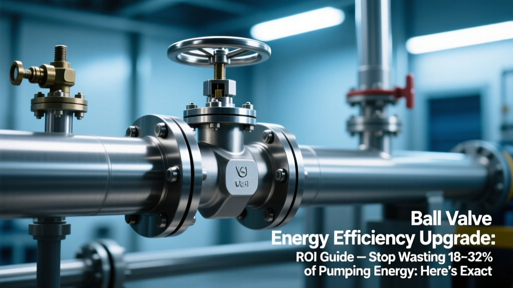Ball Valve Energy Efficiency Upgrade: ROI Guide — Stop Wasting 18–32% of Pumping Energy: Here’s Exactly How Much You’ll Save (With Real Payback Calculations for Impeller Trimming, VFDs, Seals & System Tuning)