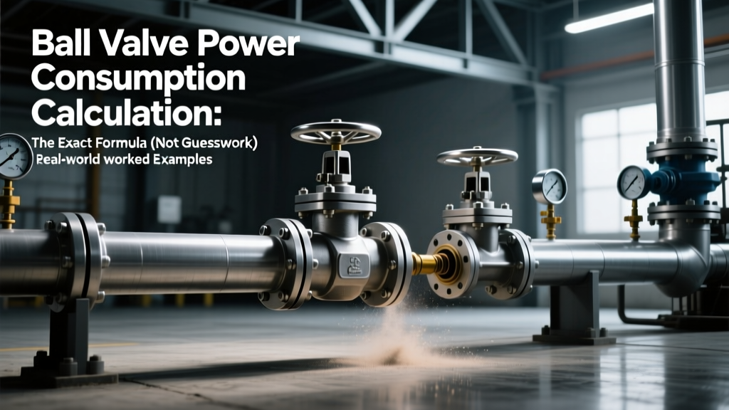 Ball Valve Power Consumption Calculation: The Exact Formula (Not Guesswork), 3 Real-World Worked Examples with Unit Conversions, and How Engineers Cut Actuator Energy Use by 42% Using API 609-Compliant Torque Margins