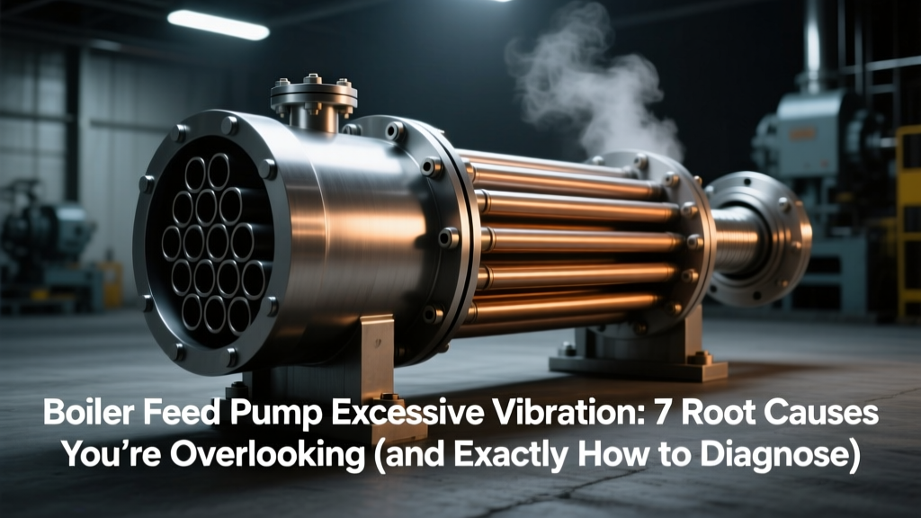 Boiler Feed Pump Excessive Vibration: 7 Root Causes You’re Overlooking (and Exactly How to Diagnose & Fix Each One in Under 90 Minutes — Without Shutting Down Your Steam System)