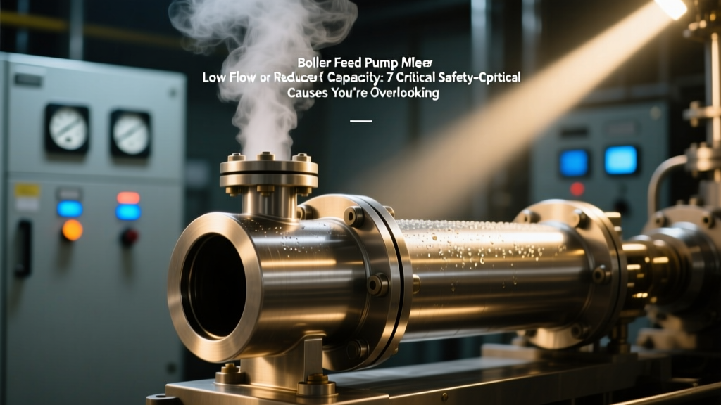 Boiler Feed Pump Low Flow or Reduced Capacity: 7 Critical Safety-Critical Causes You’re Overlooking (Plus ASME-Compliant Troubleshooting & OSHA-Aligned Prevention)