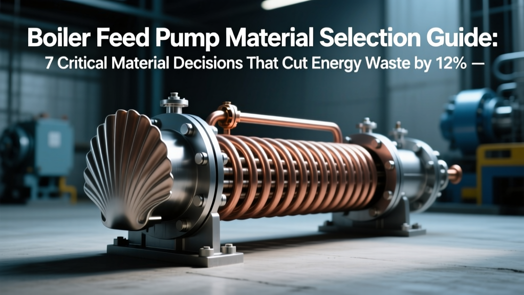 Boiler Feed Pump Material Selection Guide: 7 Critical Material Decisions That Cut Energy Waste by 12–23% (and Why Your Old Spec Sheet Is Costing You $48K/Year in Hidden Efficiency Loss)
