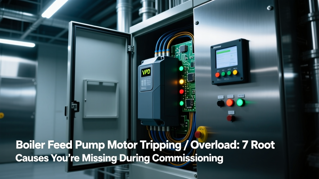 Boiler Feed Pump Motor Tripping / Overload: 7 Root Causes You’re Missing During Commissioning (and Exactly How to Verify Each One Before Startup — Avoid Costly Shutdowns)