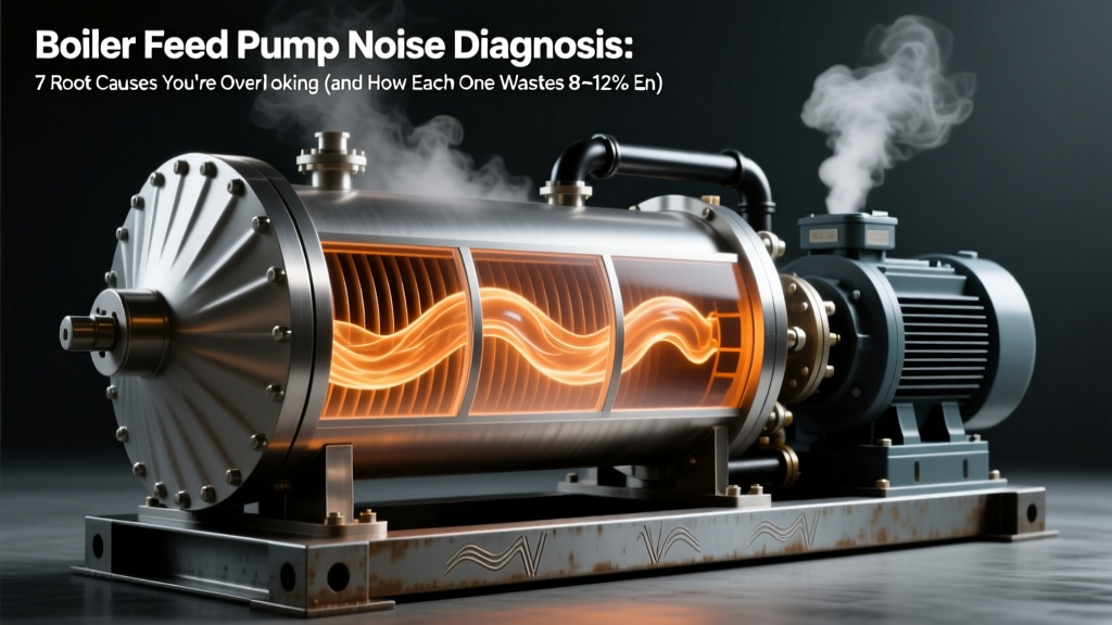 Boiler Feed Pump Noise Diagnosis: 7 Root Causes You’re Overlooking (and How Each One Wastes 8–12% Energy Annually — With Real NPSH & Cavitation Curve Evidence)