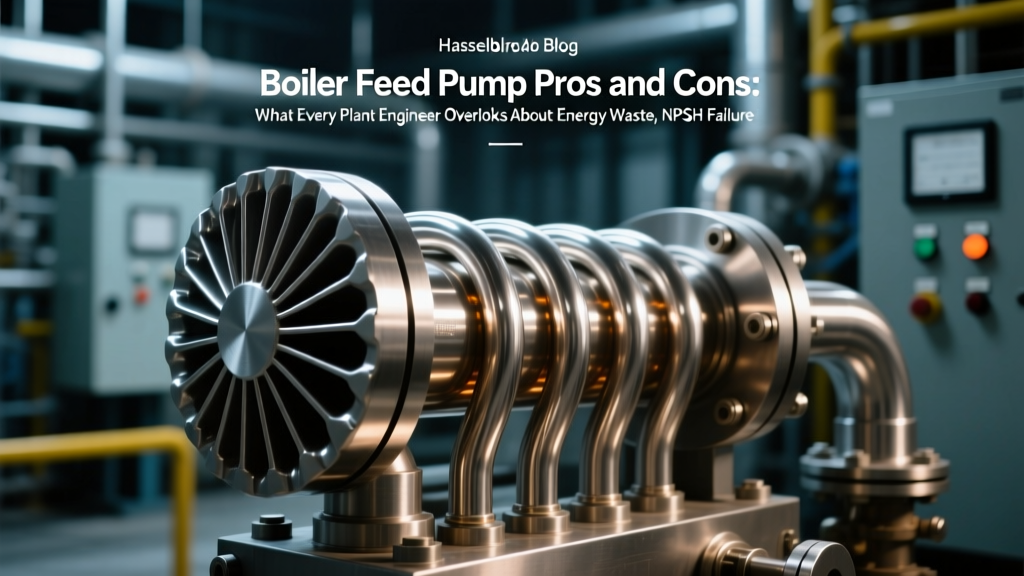 Boiler Feed Pump Pros and Cons: What Every Plant Engineer Overlooks About Energy Waste, NPSH Failure Risk, and Lifecycle Carbon Cost — A Data-Driven, API-610–Aligned Breakdown