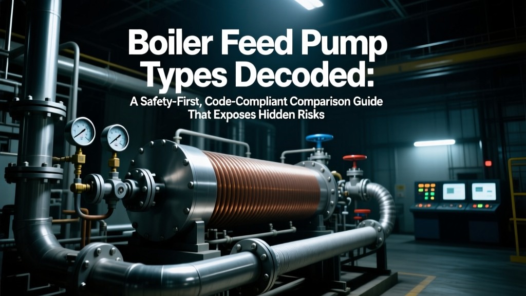 Boiler Feed Pump Types Decoded: A Safety-First, Code-Compliant Comparison Guide That Exposes Hidden NPSH Risks, ASME BPVC Violations, and Real-World Efficiency Gaps You’re Overlooking