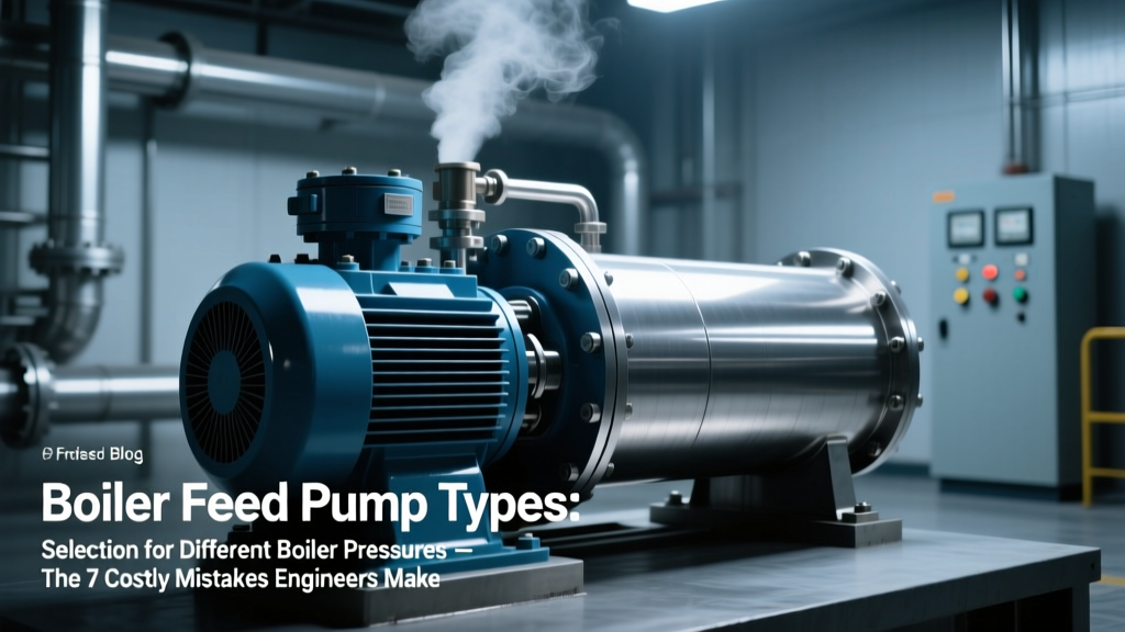 Boiler Feed Pump Types: Selection for Different Boiler Pressures — The 7 Costly Mistakes Engineers Make (and How to Avoid Them Before Your Next Retrofit or New Build)