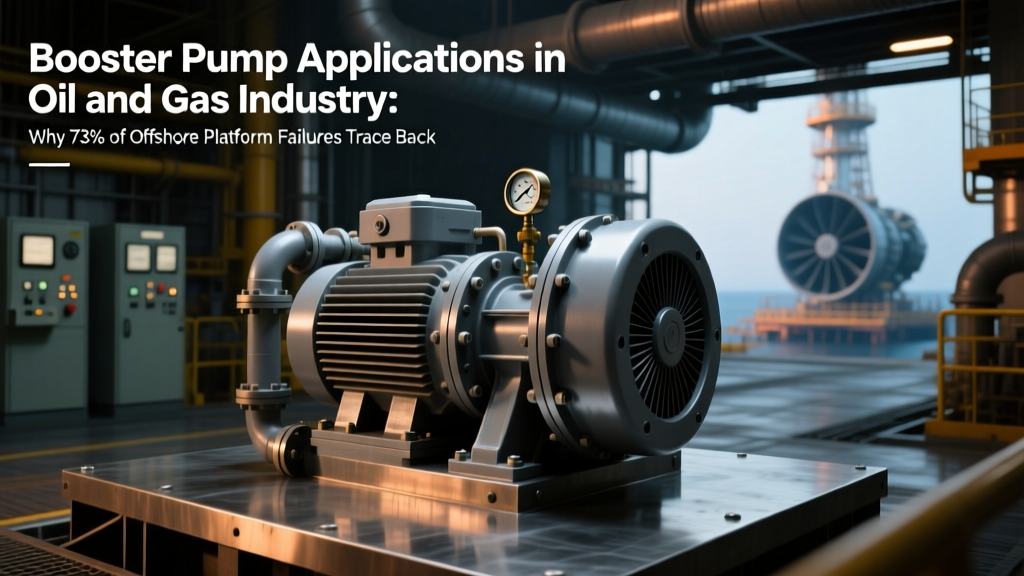 Booster Pump Applications in Oil and Gas Industry: Why 73% of Offshore Platform Failures Trace Back to NPSH Miscalculations—and How Proper Booster Pump Integration Prevents Catastrophic Cavitation in Real-Time Operations