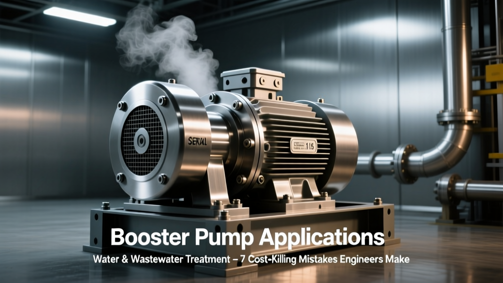Booster Pump Applications in Water & Wastewater Treatment: 7 Cost-Killing Mistakes Engineers Make (And How ROI-Driven Selection Cuts OPEX by 22–38% in Real Municipal Plants)