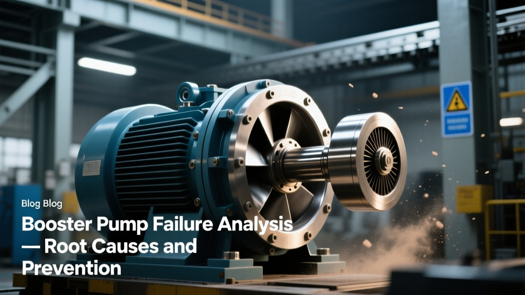 Booster Pump Failure Analysis: Root Causes and Prevention — Why 68% of Failures Are Misdiagnosed (And How to Spot the Real Culprit in Under 10 Minutes Using NPSH Margin & Vibration Signature Cross-Checks)