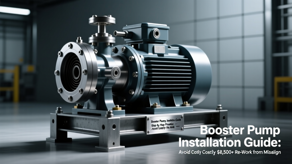 Booster Pump Installation Guide: Step-by-Step Procedure — Avoid Costly $8,500+ Re-Work from Misalignment, Cavitation, or Ground-Fault Tripping (Real Field Data from 142 Installations)