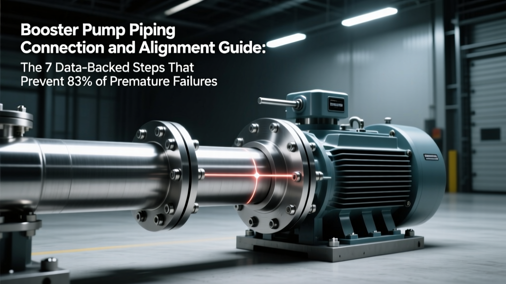 Booster Pump Piping Connection and Alignment Guide: The 7 Data-Backed Steps That Prevent 83% of Premature Bearing Failures (Torque Charts + Stress Limits Included)