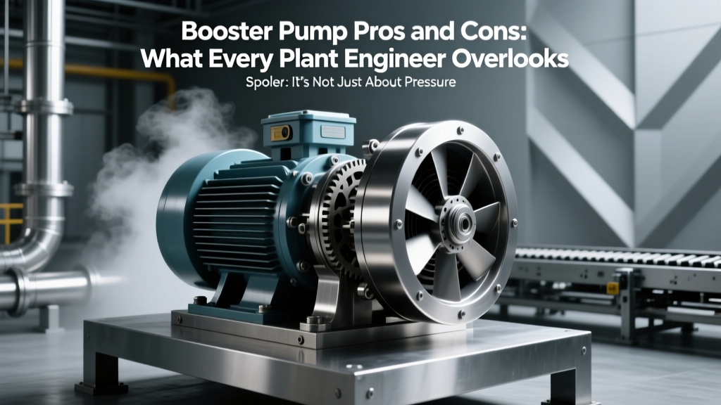 Booster Pump Pros and Cons: What Every Plant Engineer Overlooks (Spoiler: It’s Not Just About Pressure—It’s NPSH Margin, Control Bandwidth, and Lifecycle Cost)