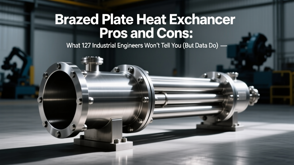 Brazed Plate Heat Exchanger Pros and Cons: What 127 Industrial Engineers Won’t Tell You (But Data Does) — Pressure Drop, Fouling Resistance, and Lifetime Cost Breakdowns from Real Plant Data