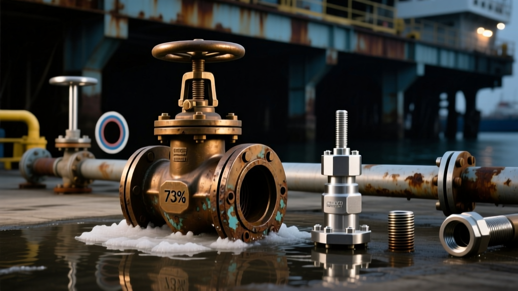 Bronze Gate Valve: Why 73% of Marine Installations Fail Within 5 Years (and How to Avoid Costly Corrosion Mistakes Before You Specify One)