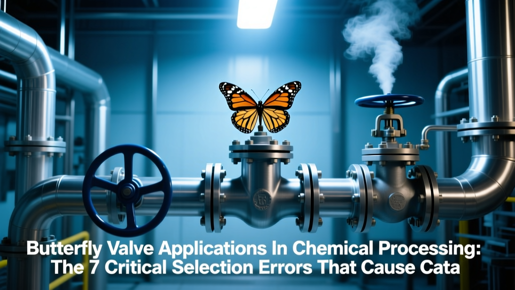 Butterfly Valve Applications in Chemical Processing: The 7 Critical Selection Errors That Cause Catastrophic Seal Failure (and How to Calculate CV, Pressure Drop & Material Compatibility for HCl, Cl₂, and HF Services)