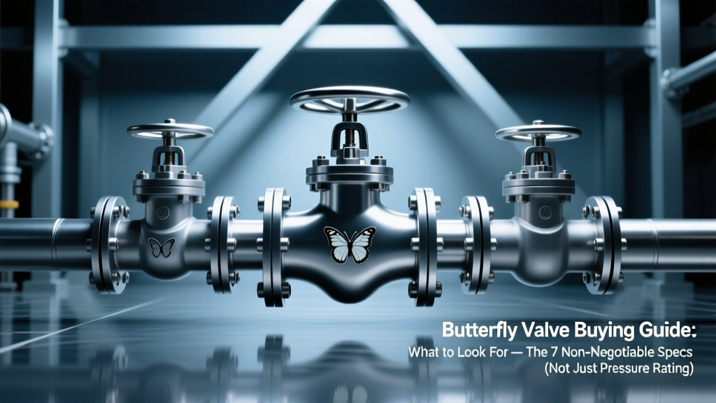 Butterfly Valve Buying Guide: What to Look For — The 7 Non-Negotiable Specs (Not Just Pressure Rating) That Prevent $28,500 in Downtime, 3-Year Warranty Gaps, and Costly Field Retrofits in Industrial Systems