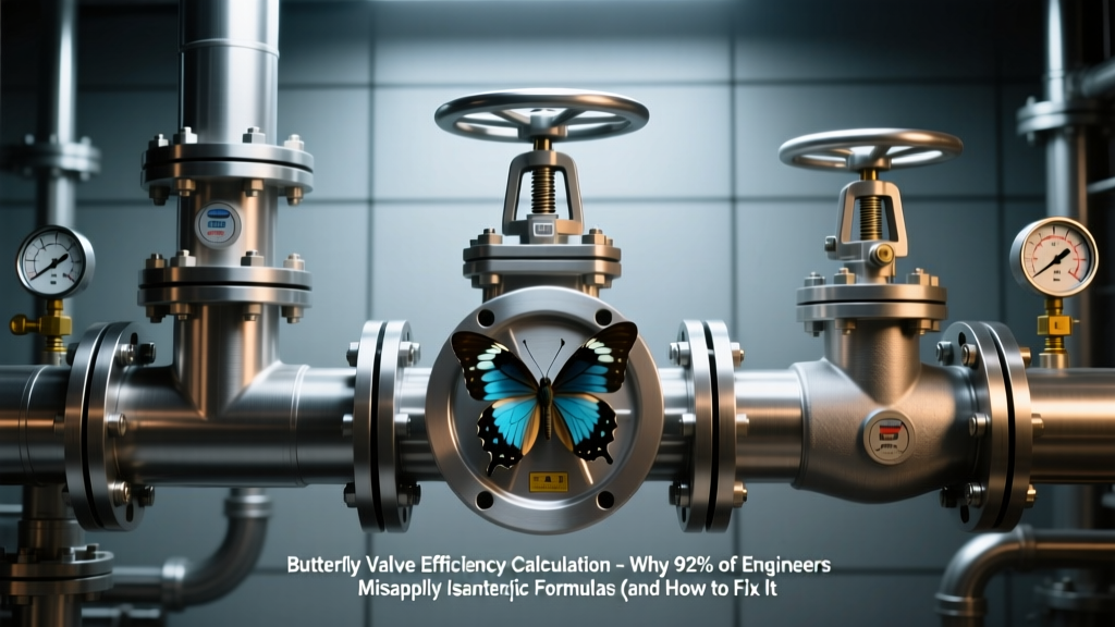 Butterfly Valve Efficiency Calculation: Why 92% of Engineers Misapply Isentropic Formulas (and How to Fix It with Real-World Cv, ΔP, and Flow Data)