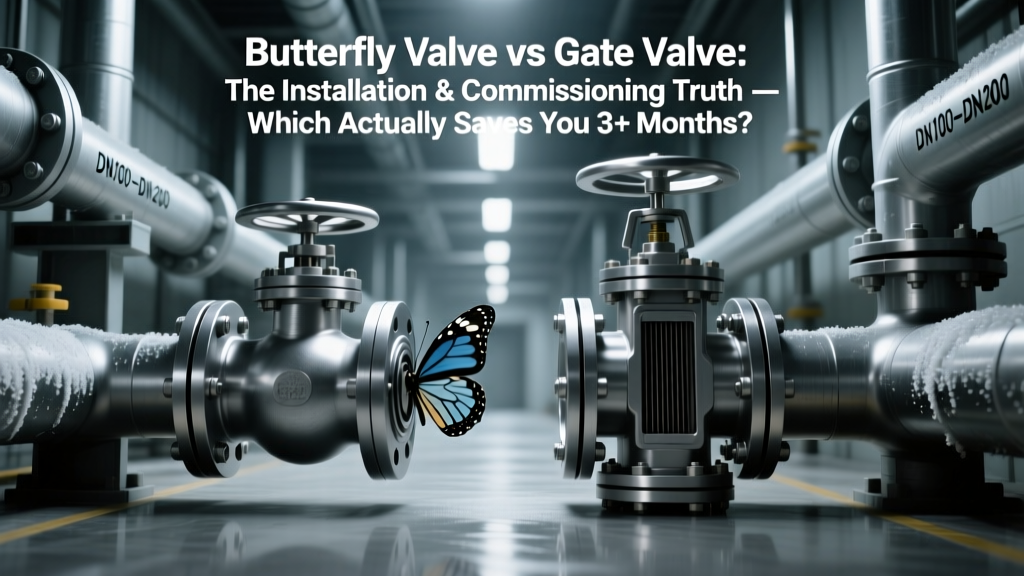 Butterfly Valve vs Gate Valve: The Installation & Commissioning Truth — Which Actually Saves You 3+ Hours on Startup, Cuts Leak Risk by 62%, and Avoids Costly Field Modifications?