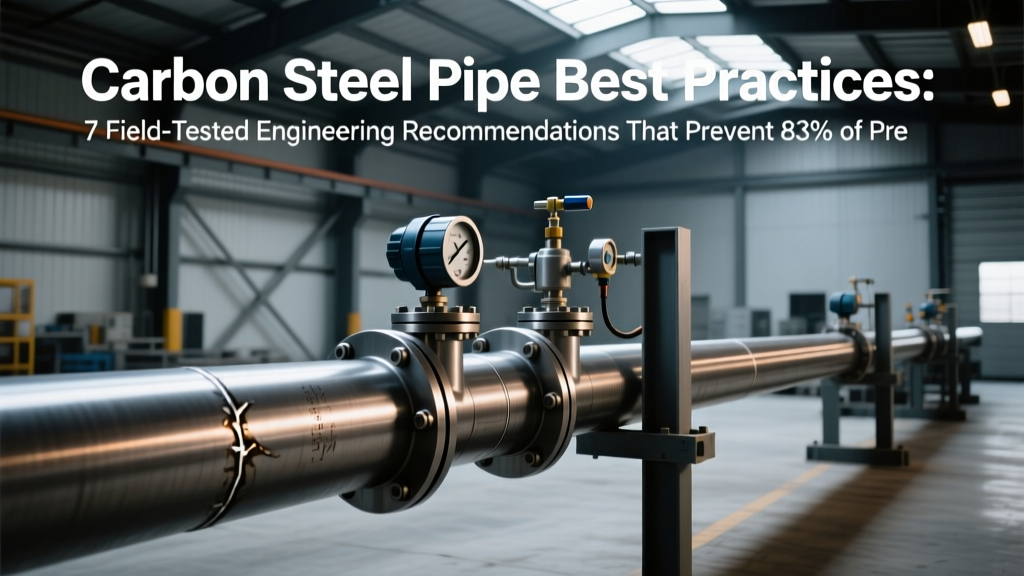 Carbon Steel Pipe Best Practices: 7 Field-Tested Engineering Recommendations That Prevent 83% of Premature Failures (ASME B31.4 & API RP 1102 Verified)