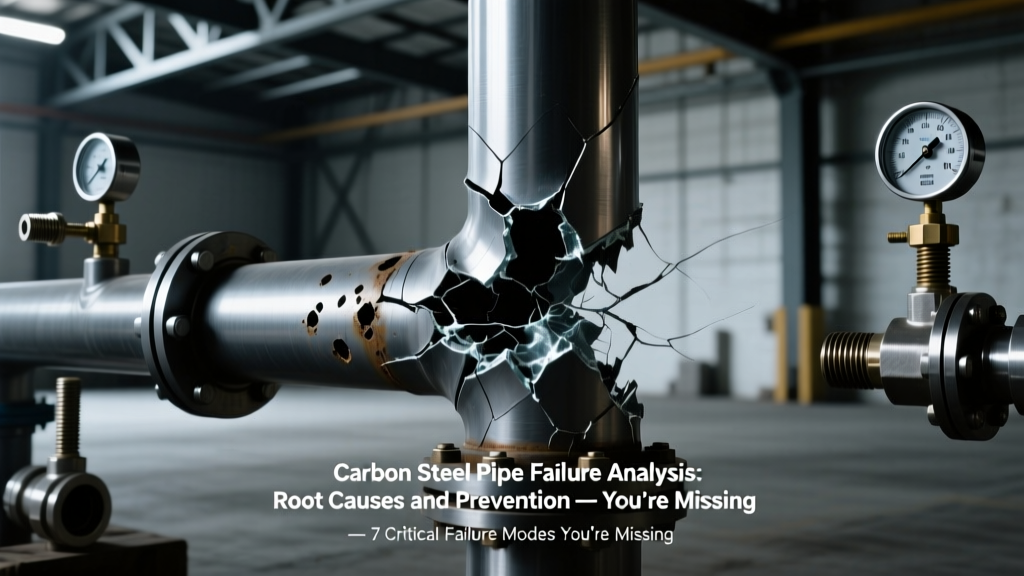 Carbon Steel Pipe Failure Analysis: Root Causes and Prevention — 7 Critical Failure Modes You’re Missing (and How Modern Diagnostics Catch Them Before Catastrophe)