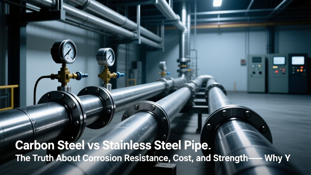 Carbon Steel vs Stainless Steel Pipe: The Truth About Corrosion Resistance, Cost, and Strength—Why Your 'General-Purpose' Choice Might Be Costing You 37% More in Lifetime Maintenance (And How to Fix It)