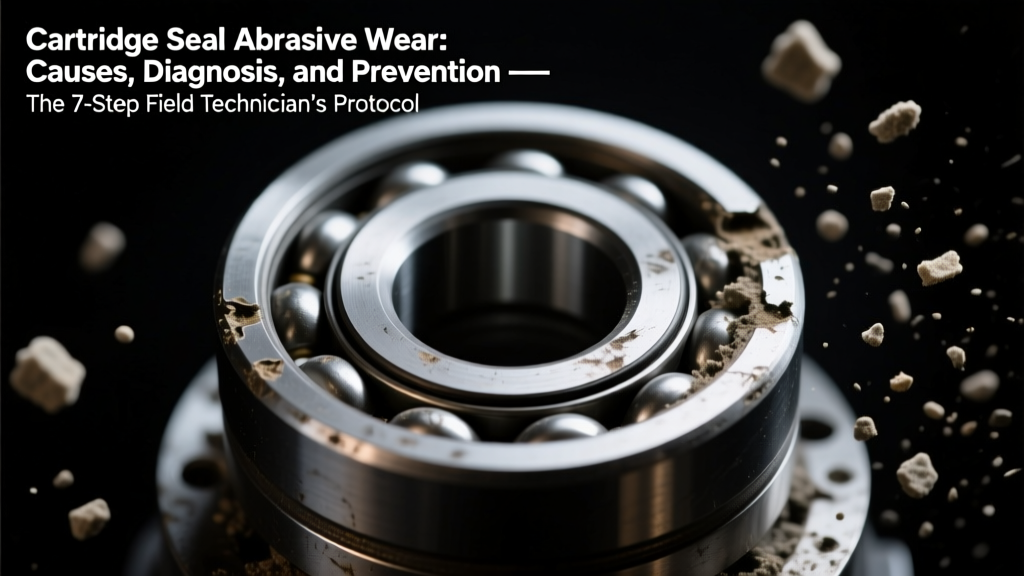 Cartridge Seal Abrasive Wear: Causes, Diagnosis, and Prevention — The 7-Step Field Technician’s Protocol That Cuts Unplanned Downtime by 63% (Backed by API RP 682 Data)