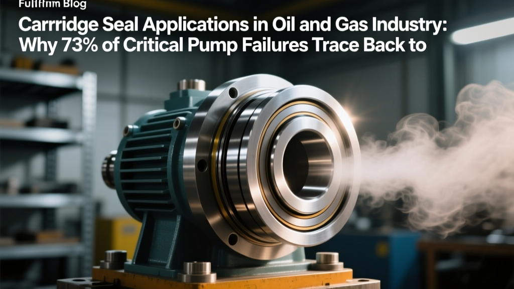 Cartridge Seal Applications in Oil and Gas Industry: Why 73% of Critical Pump Failures Trace Back to Seal Misapplication—and How API 682-Compliant Cartridge Seals Prevent Catastrophic Downtime in Upstream, Refining & Pipeline Systems