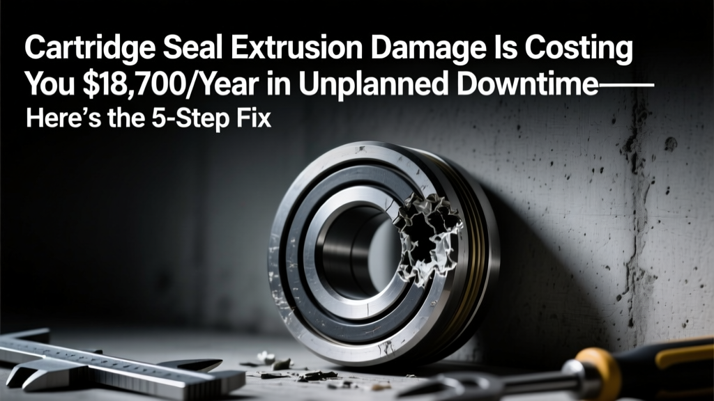 Cartridge Seal Extrusion Damage Is Costing You $18,700/Year in Unplanned Downtime—Here’s the 5-Step Field-Proven Protocol to Stop Seal Material from Squeezing Into Clearance Gaps Under Pressure (Backed by API RP 682 & Real Plant Data)