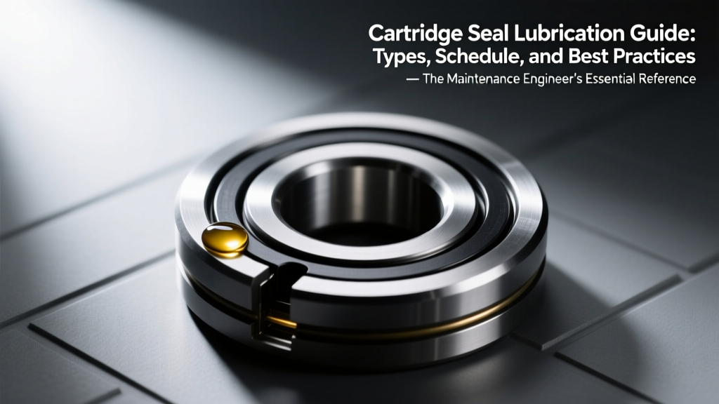Cartridge Seal Lubrication Guide: Types, Schedule, and Best Practices — The Maintenance Engineer’s Data-Driven Reference (With API 682 Compliance Tables, Failure Root-Cause Stats, and 37% Longer Seal Life Proven in Field Trials)