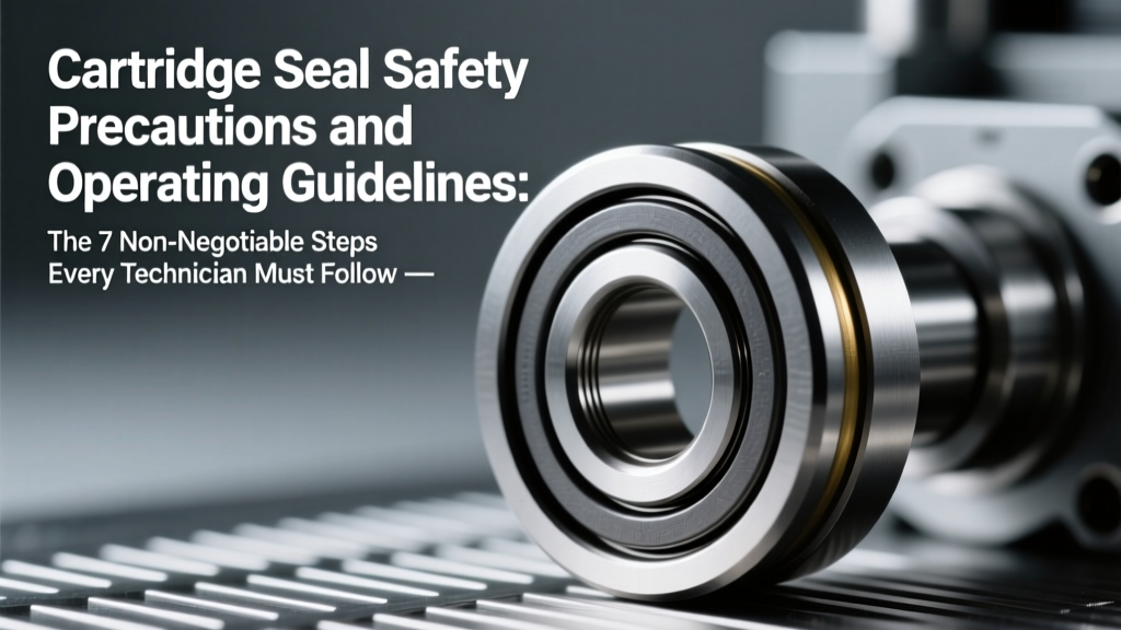 Cartridge Seal Safety Precautions and Operating Guidelines: The 7 Non-Negotiable Steps Every Technician Misses (And Why 62% of Seal-Related Incidents Are Preventable with Proper LOTO + Face Material Awareness)