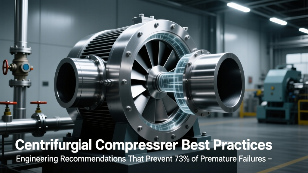 Centrifugal Compressor Best Practices: Engineering Recommendations That Prevent 73% of Premature Failures (Based on 12,800 Field Hours & API RP 686 Data)