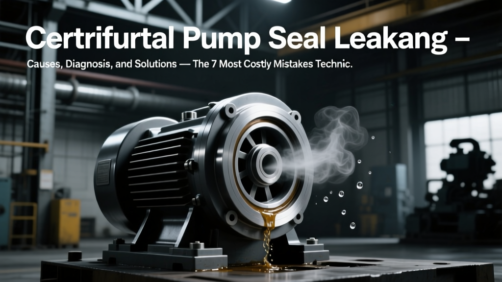 Centrifugal Pump Seal Leakage: Causes, Diagnosis, and Solutions — The 7 Most Costly Mistakes Technicians Make (and Exactly How to Avoid Each One Before Your Next Shutdown)
