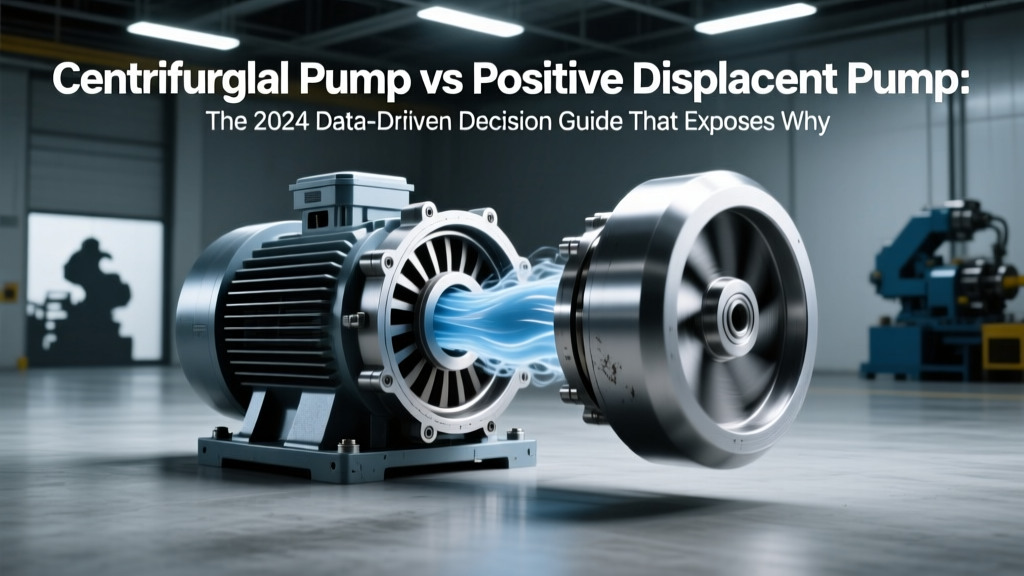 Centrifugal Pump vs Positive Displacement Pump: The 2024 Data-Driven Decision Guide That Exposes Why 68% of Industrial Pump Failures Stem From Choosing the Wrong Type — Not Bad Maintenance