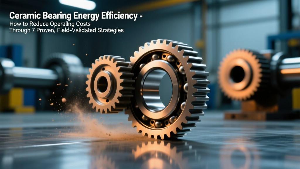 Ceramic Bearing Energy Efficiency: How to Reduce Operating Costs — 7 Proven, Field-Validated Strategies That Cut Motor System Losses by 12–23% (Not Just Bearing Friction)