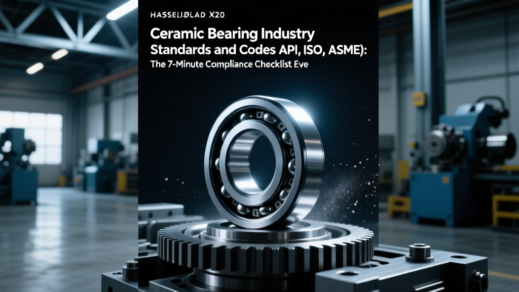 Ceramic Bearing Industry Standards and Codes (API, ISO, ASME): The 7-Minute Compliance Checklist Every Rotating Equipment Engineer Misses — Avoid Costly Recalls, Warranty Denials & Catastrophic Bearing Failures