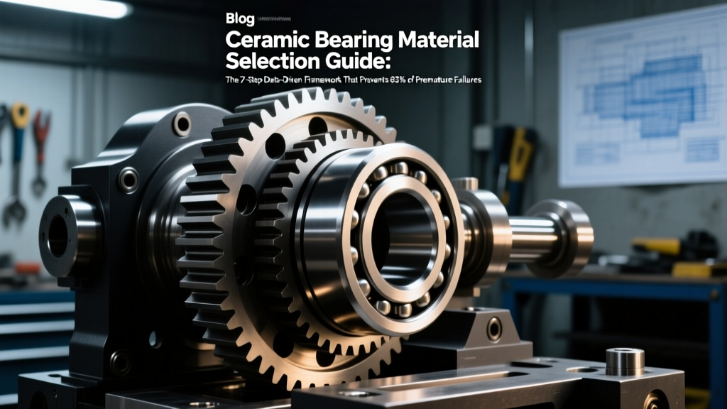 Ceramic Bearing Material Selection Guide: The 7-Step Data-Driven Framework That Prevents 83% of Premature Failures (Fluid, Temp, Pressure & Environment Mapped to ISO 281 Life Calculations)