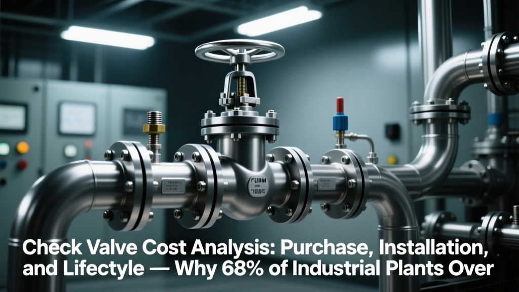 Check Valve Cost Analysis: Purchase, Installation, and Lifecycle — Why 68% of Industrial Plants Overpay by $12K–$47K Per Valve When They Ignore Flow-Induced Vibration, Cv Mismatch, and API 602 vs. API 609 Tradeoffs (Real Data from 14 Refineries)